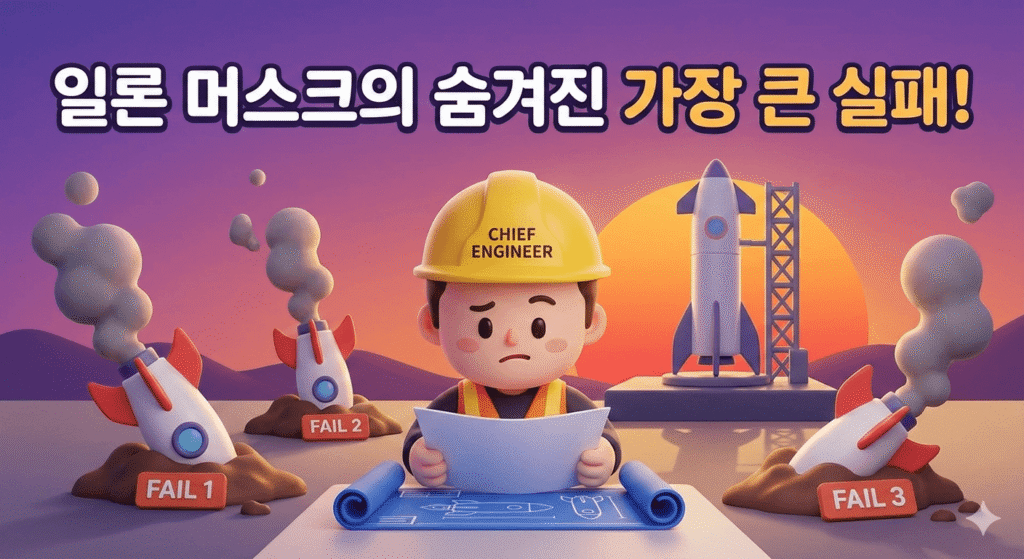 일론 머스크가 즉답 못한 '가장 큰 실패'의 진실: 스페이스X와 리더십 1 일론 머스크 관련 이미지