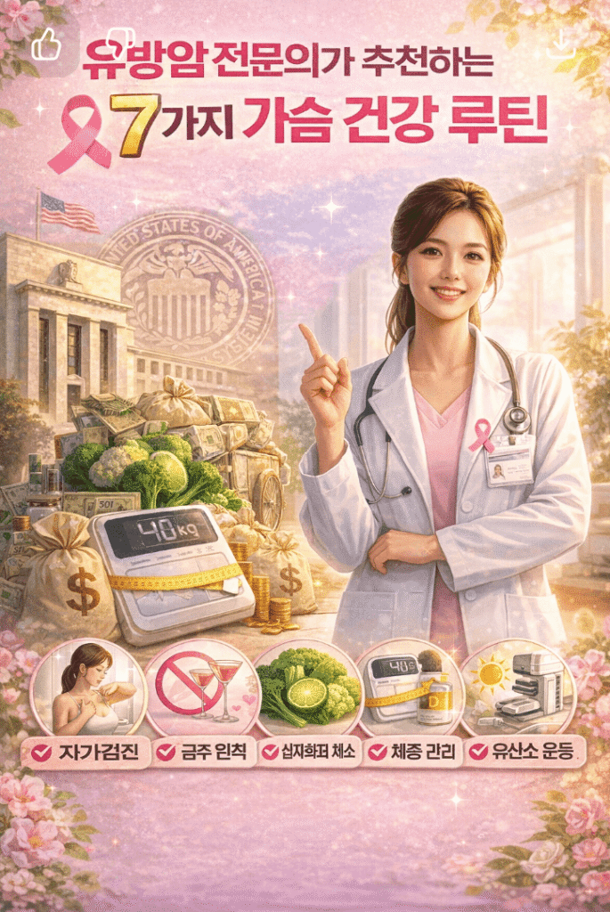 유방암 전문의가 '본인 몸'에 꼭 하는 7가지 1 유방암 관련 이미지