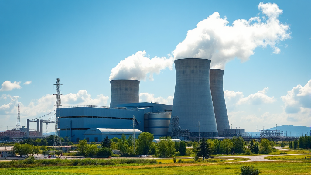 원전 생태계 내 역할과 전망 (realistic 스타일)