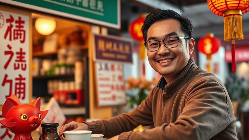 소상공인 관련 지원 정보 (realistic 스타일)