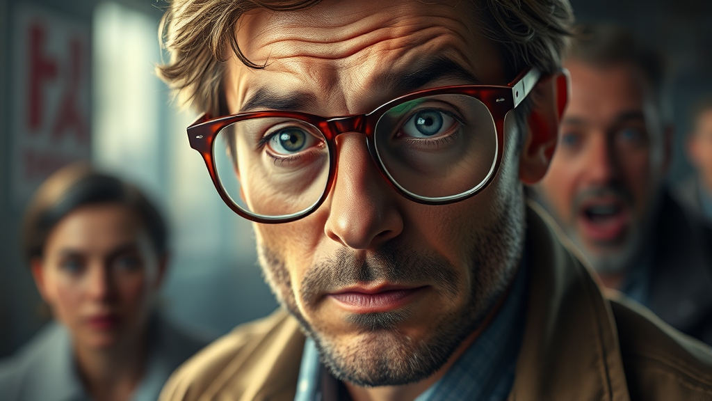 루머의 시작과 확산 과정 (realistic 스타일)