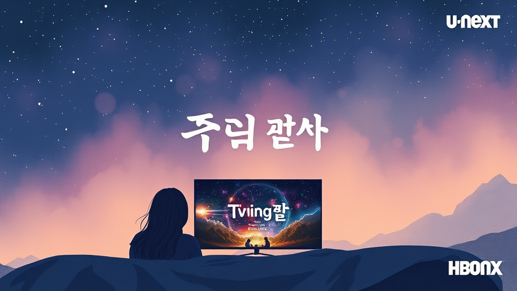 시청 정보 (watercolor 스타일)