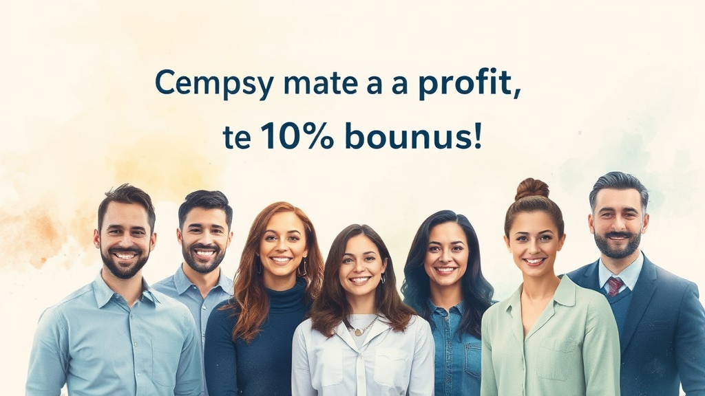 성과급 지급 기준 변화 (watercolor 스타일)