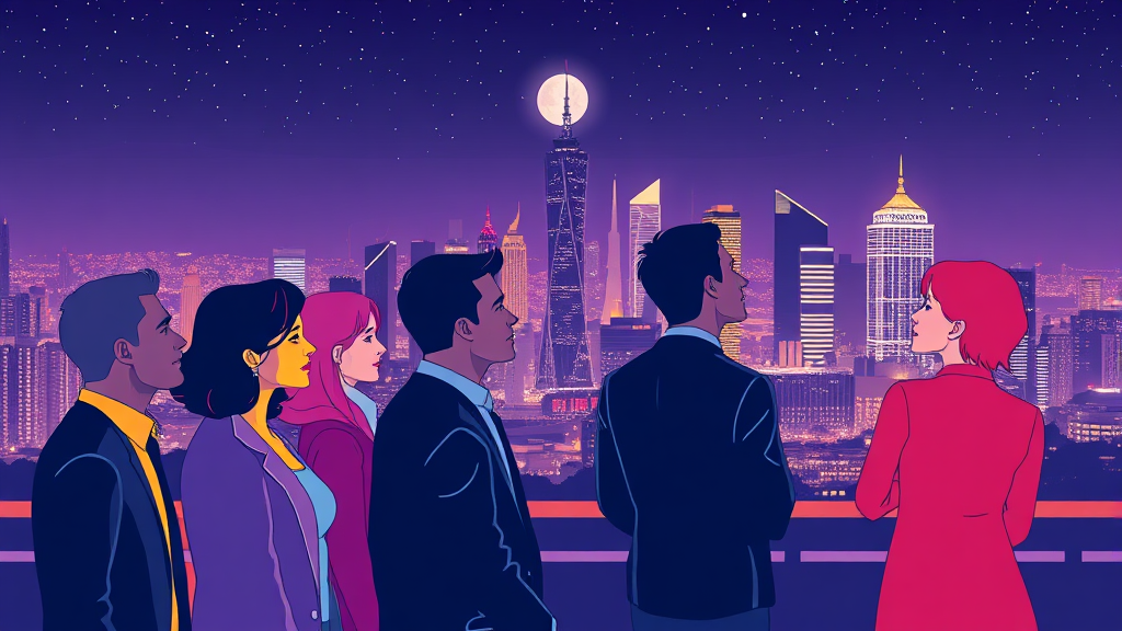 30기 男 출연자 직업 & 연봉 정보 (illustration 스타일)