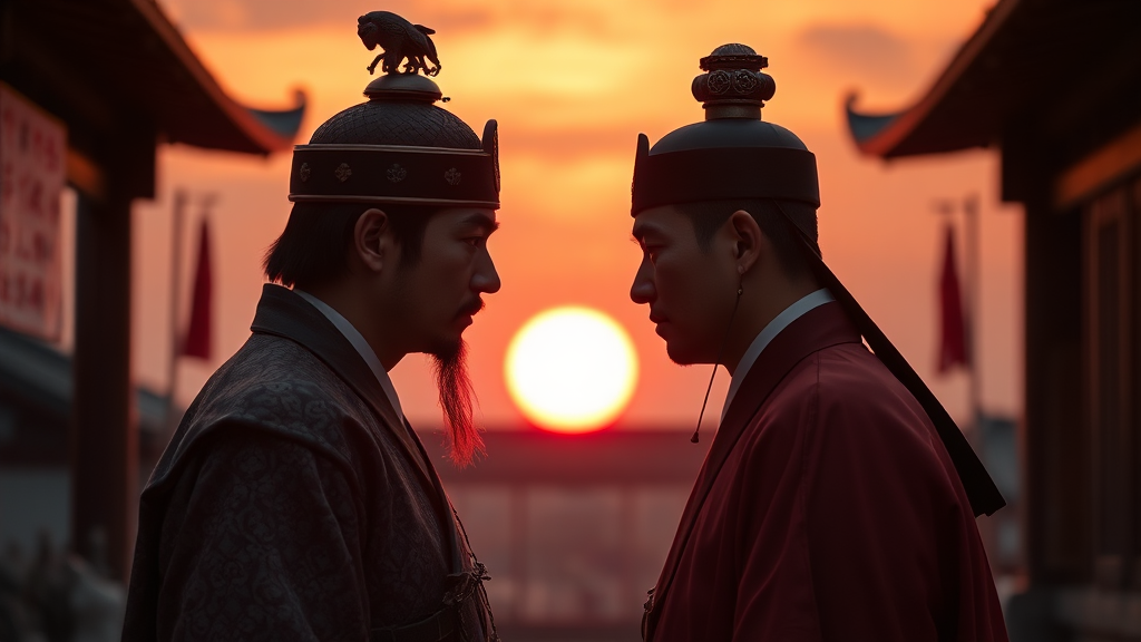 줄거리: 단종과 엄흥도의 만남 (realistic 스타일)