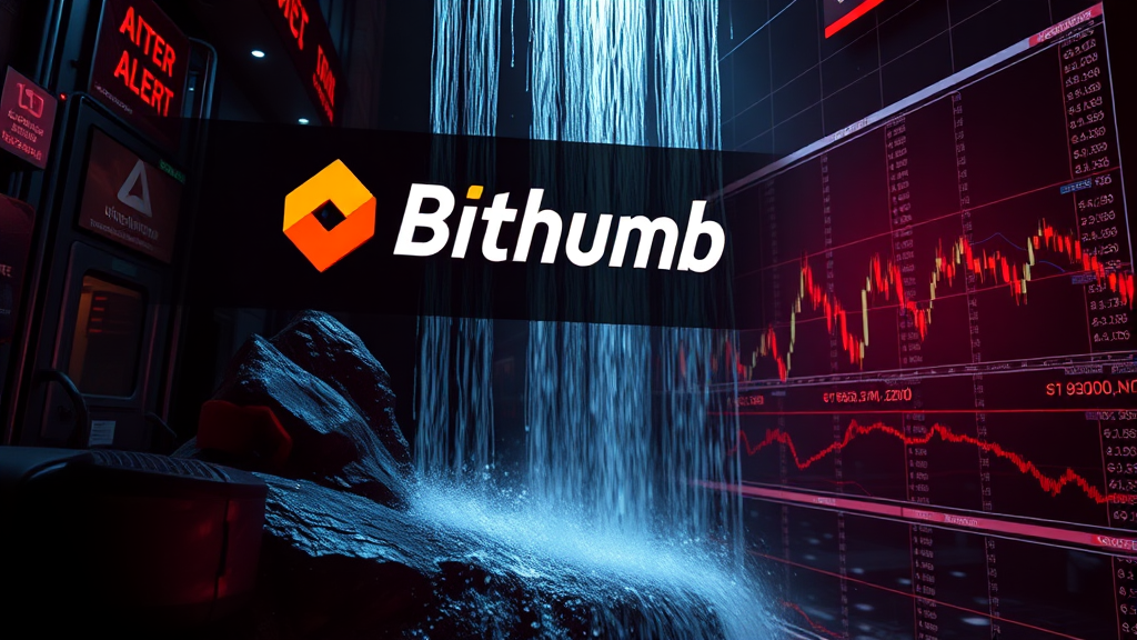 빗썸, 무슨 일이? (realistic 스타일)