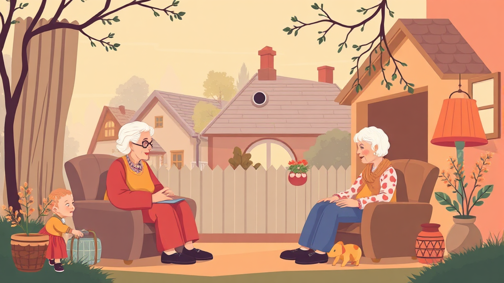 주택연금, 실거주 및 자녀 승계 규정 변화 (illustration 스타일)