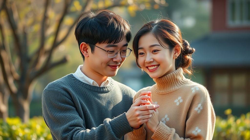 재진 & 주영 커플: 조용한 확신이 만든 현실 연애 (realistic 스타일)