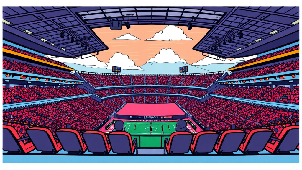 손흥민 LAFC 티켓 총정리 (예매처, 시세, 직관 팁) 6 손흥민 LAFC 경기장 정보와 좌석별 시야 분석 (cartoon 스타일)