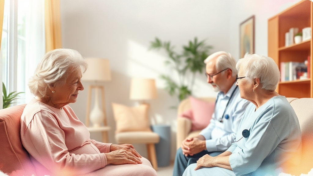 장기요양 재택의료센터 완벽 가이드: 신청부터 서비스, 비용까지 8 재택의료센터의 기대 효과 및 향후 계획 (watercolor 스타일)