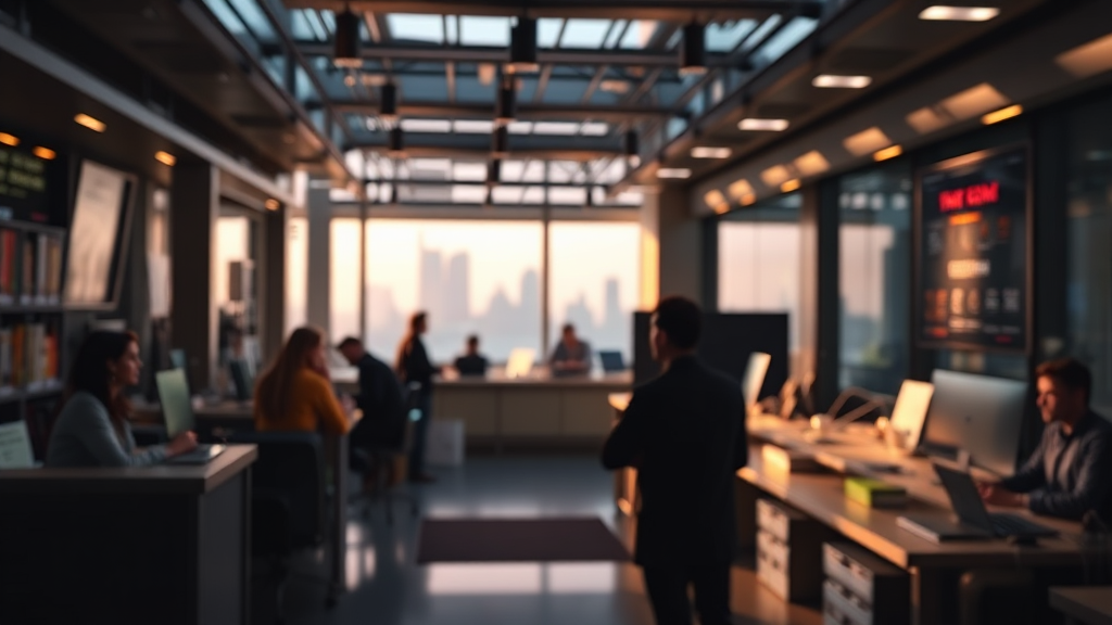 LG CNS, OpenAI와 손잡고 기업용 ChatGPT 시장 혁신 선도 3 LG CNS의 'OpenAI 론치 센터': 전문적인 AI 도입 지원 (realistic 스타일)