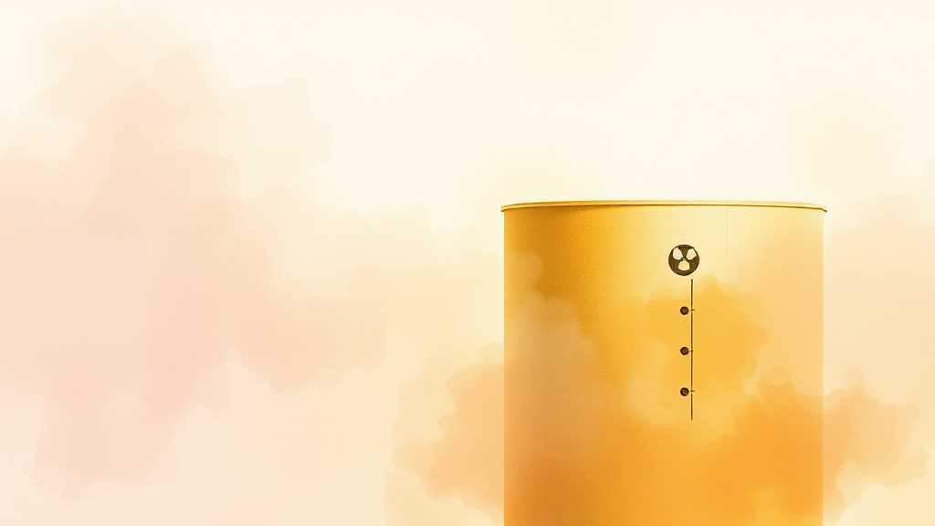 원전주 투자 시 고려 사항 및 유의점 (watercolor 스타일)