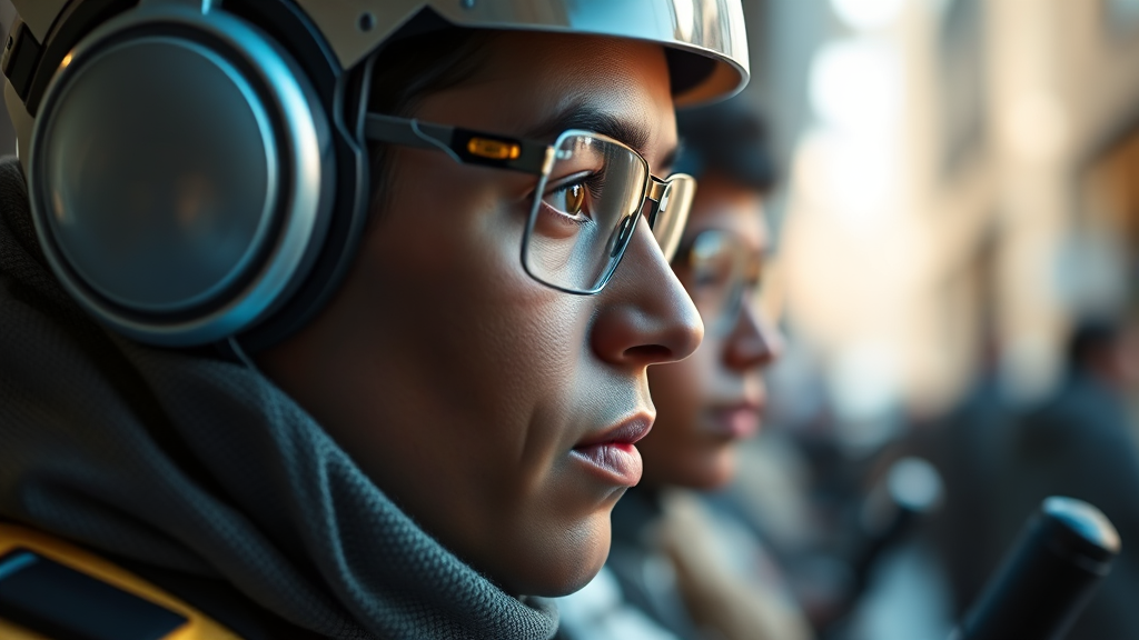 갤럭시 AI 기능 강화: 스마트한 일상 지원 (realistic 스타일)