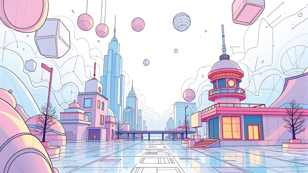 코스모스 폴리시와 Buildoc의 연동: AI 훈련 체계의 혁신 (illustration 스타일)