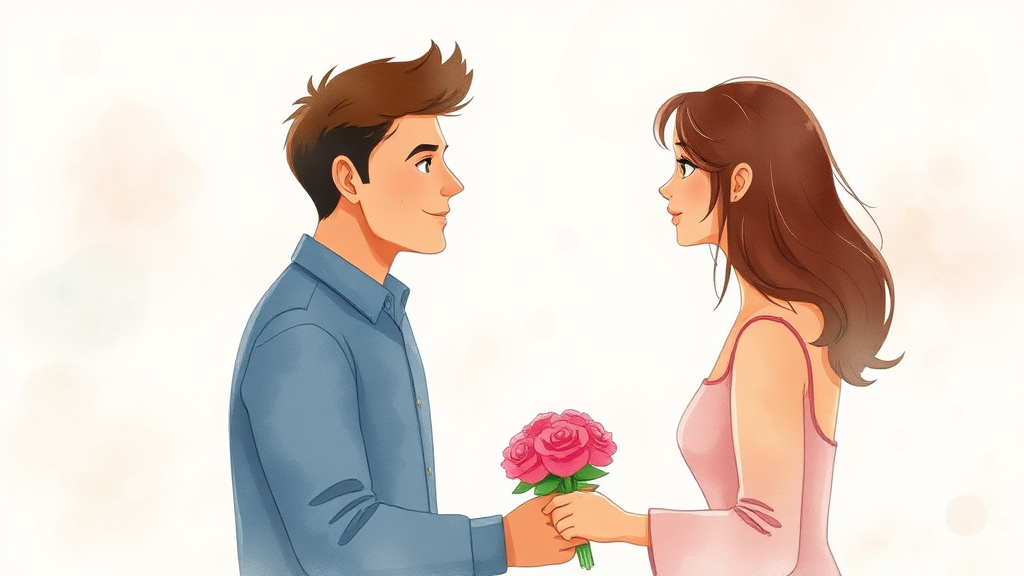 미혼남녀의 효율적 만남: 등장인물, 관계도, 시청 포인트 총정리 5 시청 포인트 및 흥미로운 관전 요소 (watercolor 스타일)