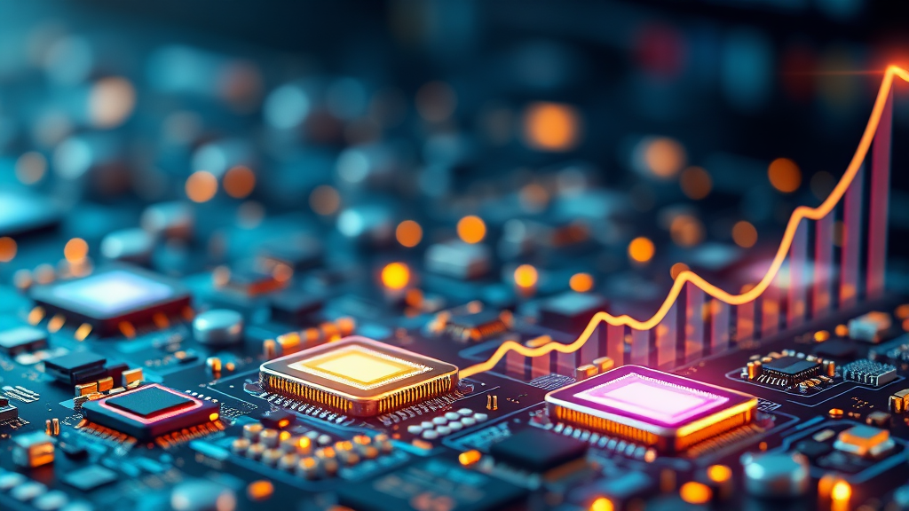 엔비디아 AI 시대 핵심 동력: 실적 분석과 투자 기회 3 AI 반도체 수혜주, 투자 기회와 전략 (realistic 스타일)