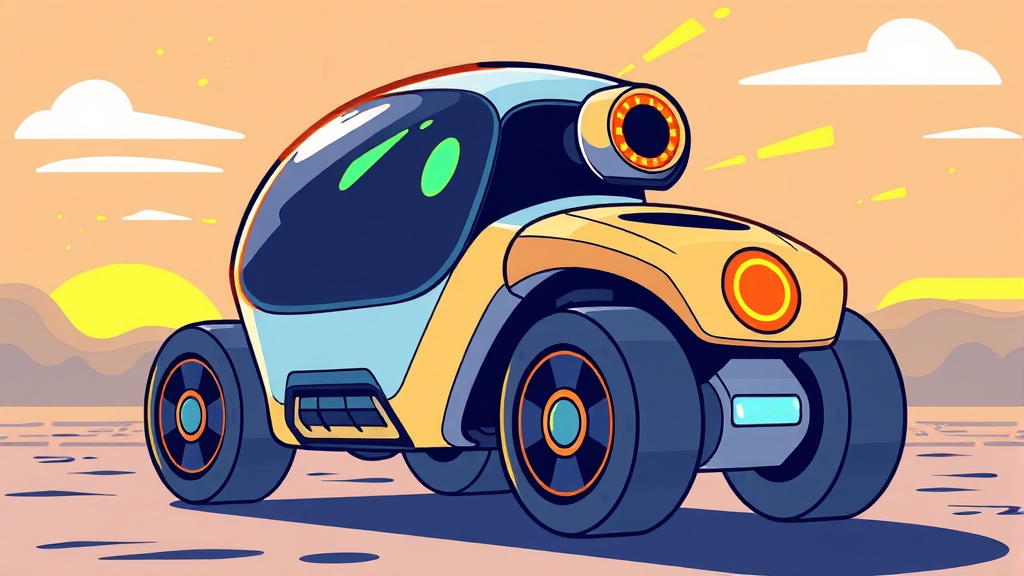 전고체 배터리, 왜 주목받는가? (cartoon 스타일)