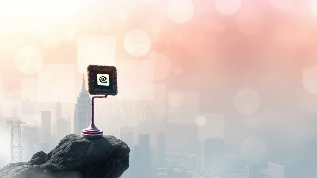 엔비디아 주가 전망: 상승 요인과 잠재적 리스크 (watercolor 스타일)