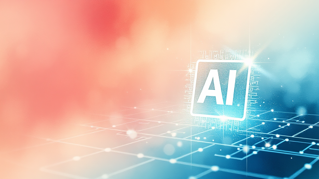 AI 시대, 엔비디아의 기술 혁신과 투자 기회 (watercolor 스타일)