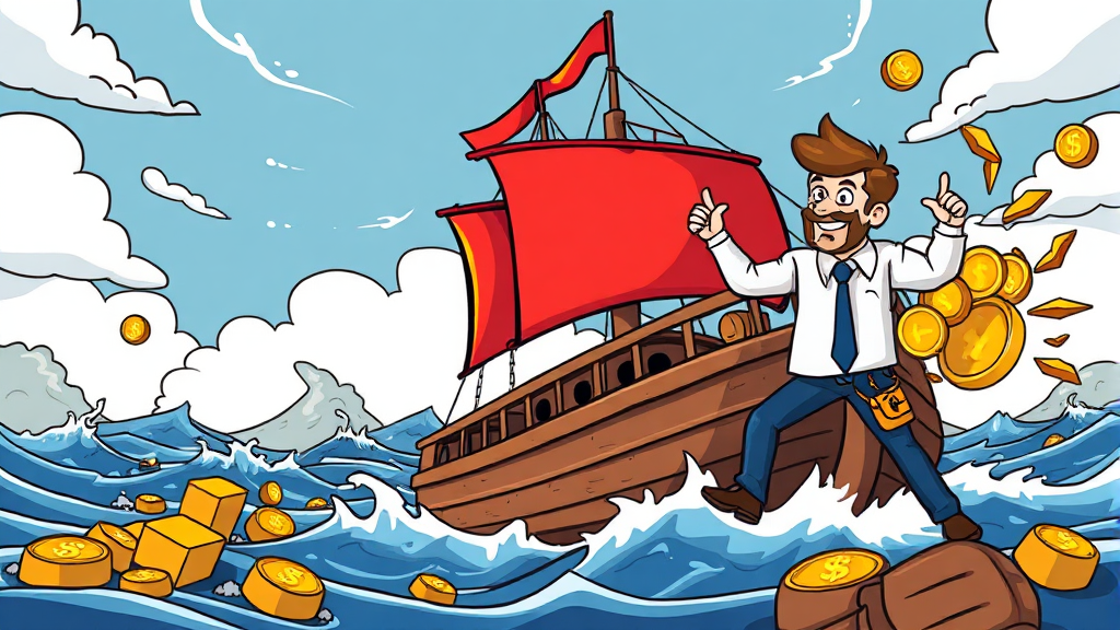 미국-이란 갈등: 증시, 유가, 투자 전략 총정리 6 위기 속 투자 전략: 안정성과 기회 포착의 균형 (cartoon 스타일)