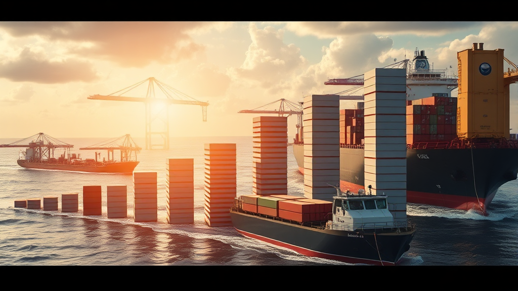 물가 상승의 도미노: 중동 전쟁이 촉발하는 경제적 파장 (realistic 스타일)