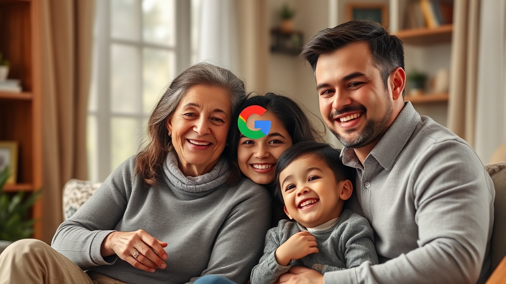 제미니 가족 요금제, 어떻게 설정하고 이용하나요? (realistic 스타일)