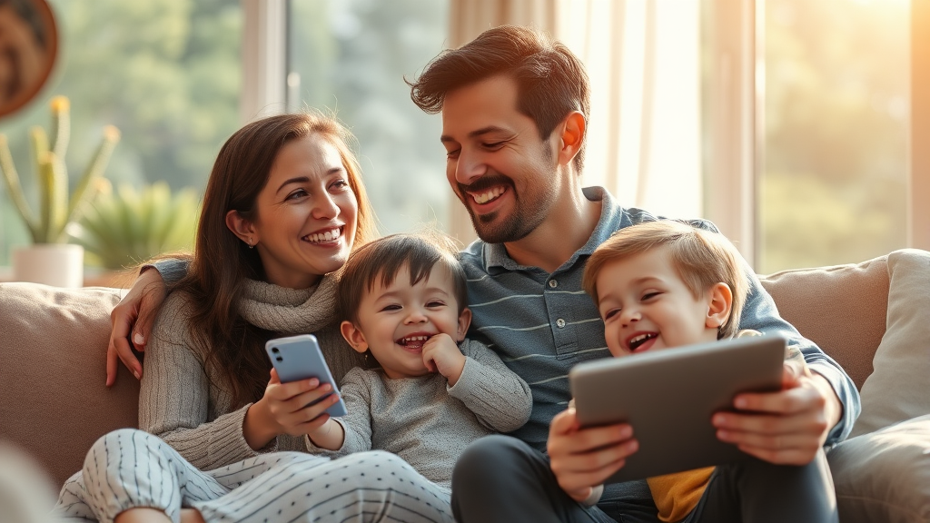 제미니 가족 요금제 활용 팁: 비용 절약과 기능 공유 (realistic 스타일)