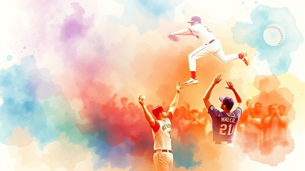 8강 진출팀 확정: 조별리그 결과 총정리 (watercolor 스타일)