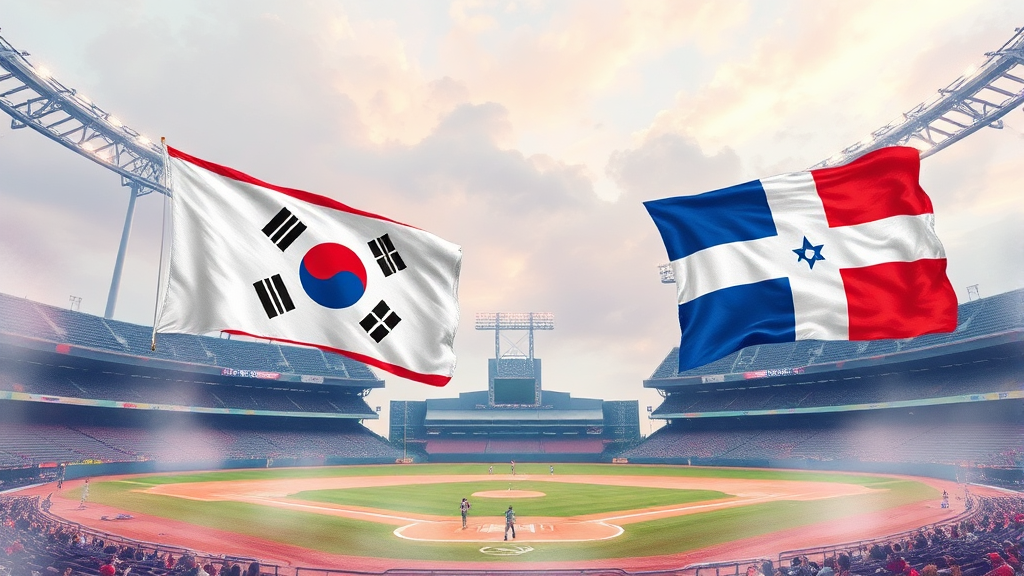 대한민국, 8강에서 만날 상대는 누구? (watercolor 스타일)