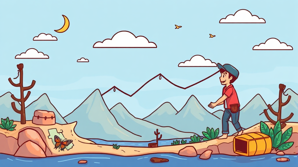 액티브 ETF vs 패시브 ETF: 전략적 차이점 (cartoon 스타일)