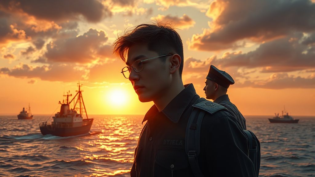 중동 지역 긴장과 한국의 딜레마 (realistic 스타일)