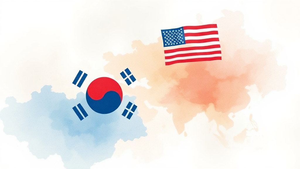 향후 전망: 한국의 외교적 과제 (watercolor 스타일)