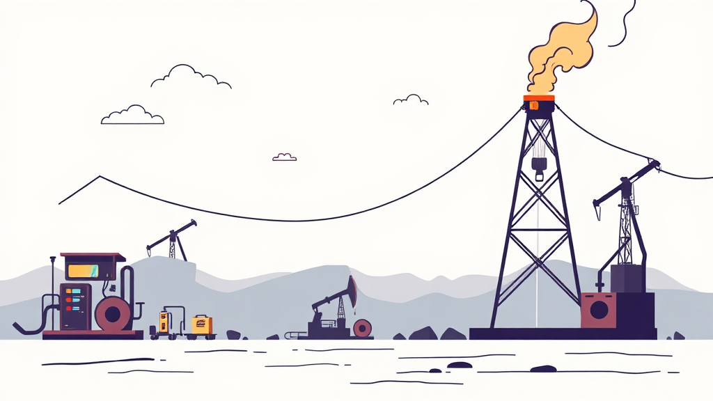 향후 유가 흐름과 정부의 대처 방안 (illustration 스타일)