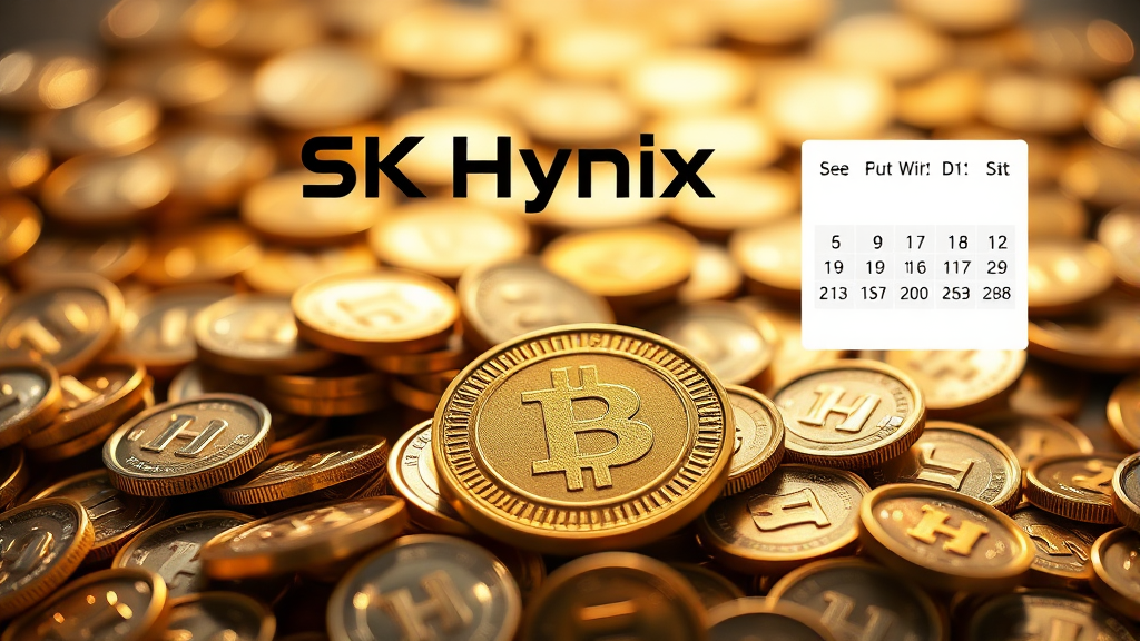 SK하이닉스 배당금 지급일 및 수령 조건 상세 안내 (realistic 스타일)