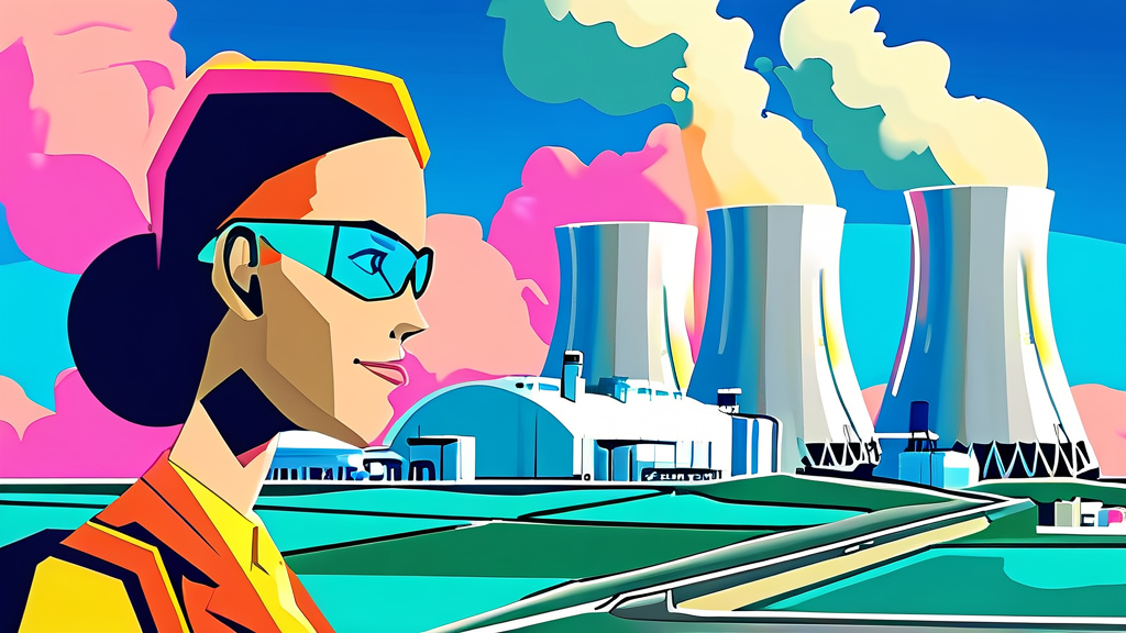 국내 원전 기술 기업 주가 분석 (cartoon 스타일)