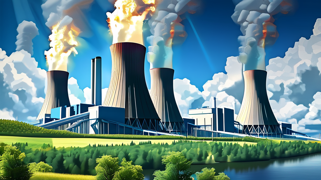 주요 원전 관련 기업 주가 현황 (realistic 스타일)