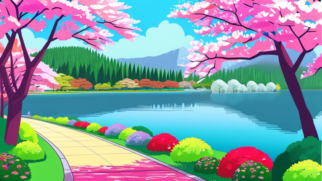 2026 벚꽃 개화시기 예측: 전국 명소부터 해외까지 완벽 가이드 6 경주 벚꽃 명소 및 개화 현황 (cartoon 스타일)