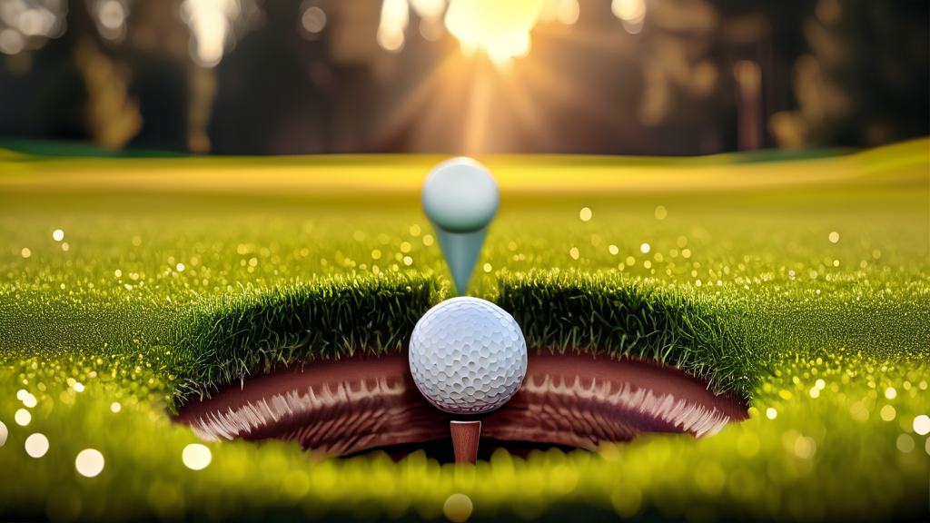 파크골프 경기 규칙과 점수 계산법 (realistic 스타일)