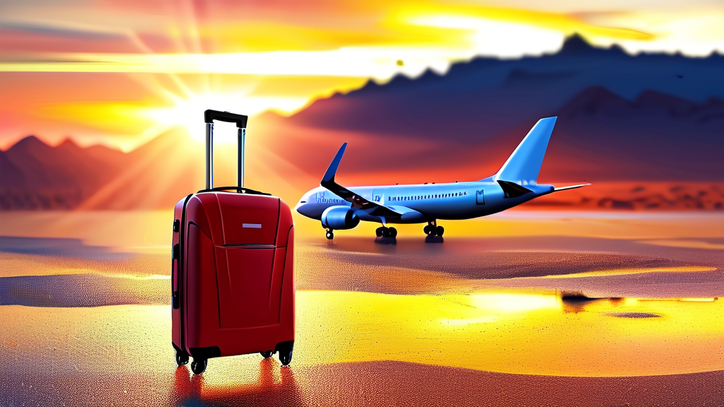 땡처리 항공권이란 무엇인가? (realistic 스타일)