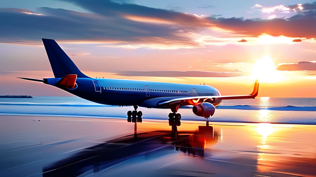 땡처리 항공권, 예약 시 주의사항 (realistic 스타일)