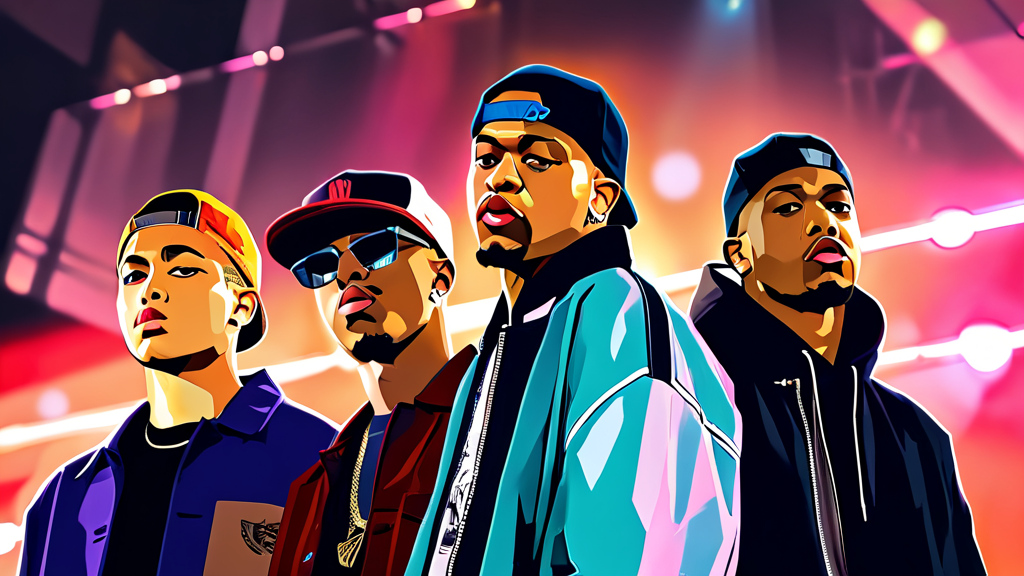 쇼미더머니 12 파이널: 누가, 언제, 어디서? (illustration 스타일)