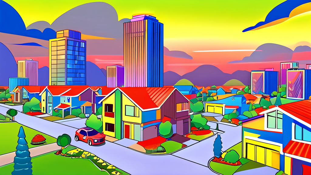 2026년 부동산 시장 전망: 변화 읽고 성공 투자 전략 세우기 2 2026년 부동산 시장: 변화의 흐름을 읽다 (cartoon 스타일)