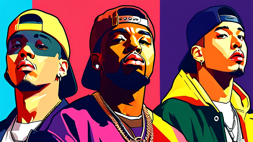 김하온의 음악적 여정과 성장 스토리 (cartoon 스타일)