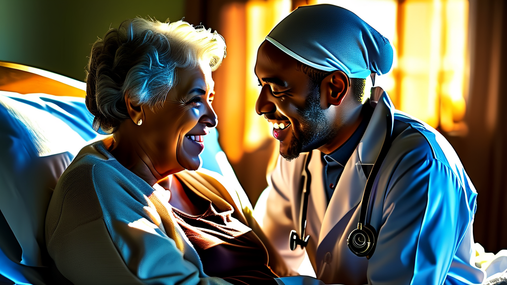 AI 시대, 육체 노동의 재조명: 로봇이 넘볼 수 없는 인간의 영역 4 감성, 교감, 그리고 아날로그 노동의 부상 (realistic 스타일)