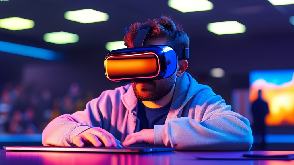 AI 스마트 안경, 시험장 반입 가능할까? (realistic 스타일)