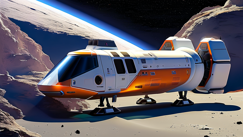 우주 택시의 시험 비행: 아르테미스 2호 임무의 핵심 목표 (realistic 스타일)