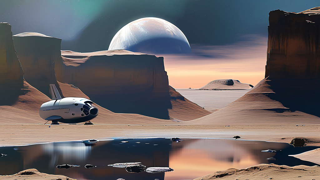 아르테미스 프로젝트의 다음 단계: 3호, 4호 그리고 그 너머 (watercolor 스타일)