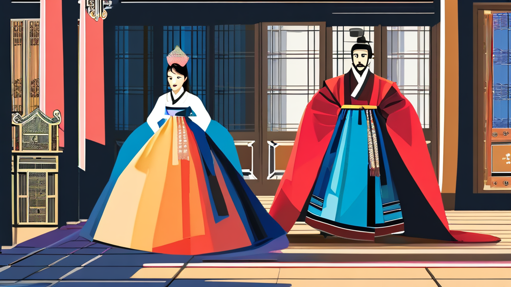 드라마 제작 정보 및 촬영 장소 (cartoon 스타일)