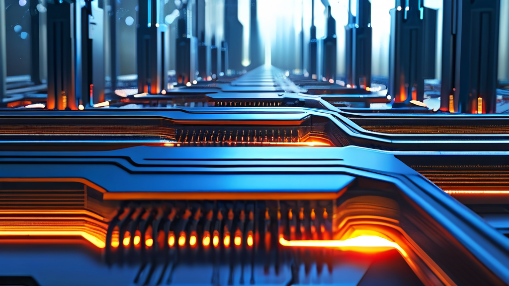 AI 시대 핵심 반도체, 마벨 테크놀로지 투자 가치 분석 6 AI 반도체 관련주 현황과 마벨 테크놀로지의 투자 가치 (realistic 스타일)