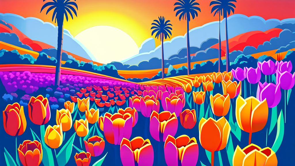 2026 튤립축제 완벽 가이드: 기간, 장소, 입장료, 인생샷 명소까지 6 즐거움을 더하는 체험: 프로그램, 공연, 그리고 부대시설 (cartoon 스타일)